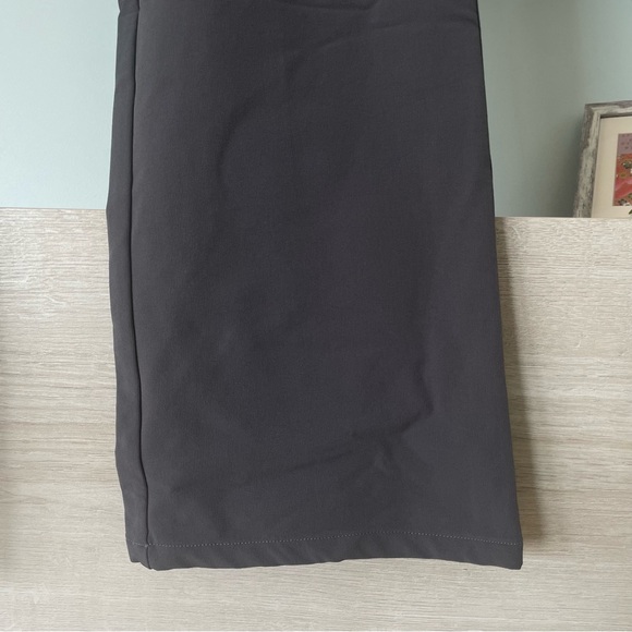 Lole Dark Gray Mid-Rise Regular Straight Leg Travel Pants - Picture 6 of 11